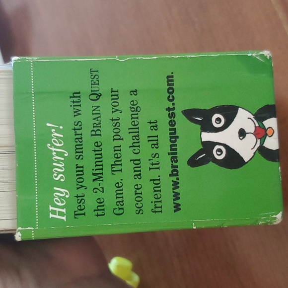 Brain quest flash card - Picture 4 of 5